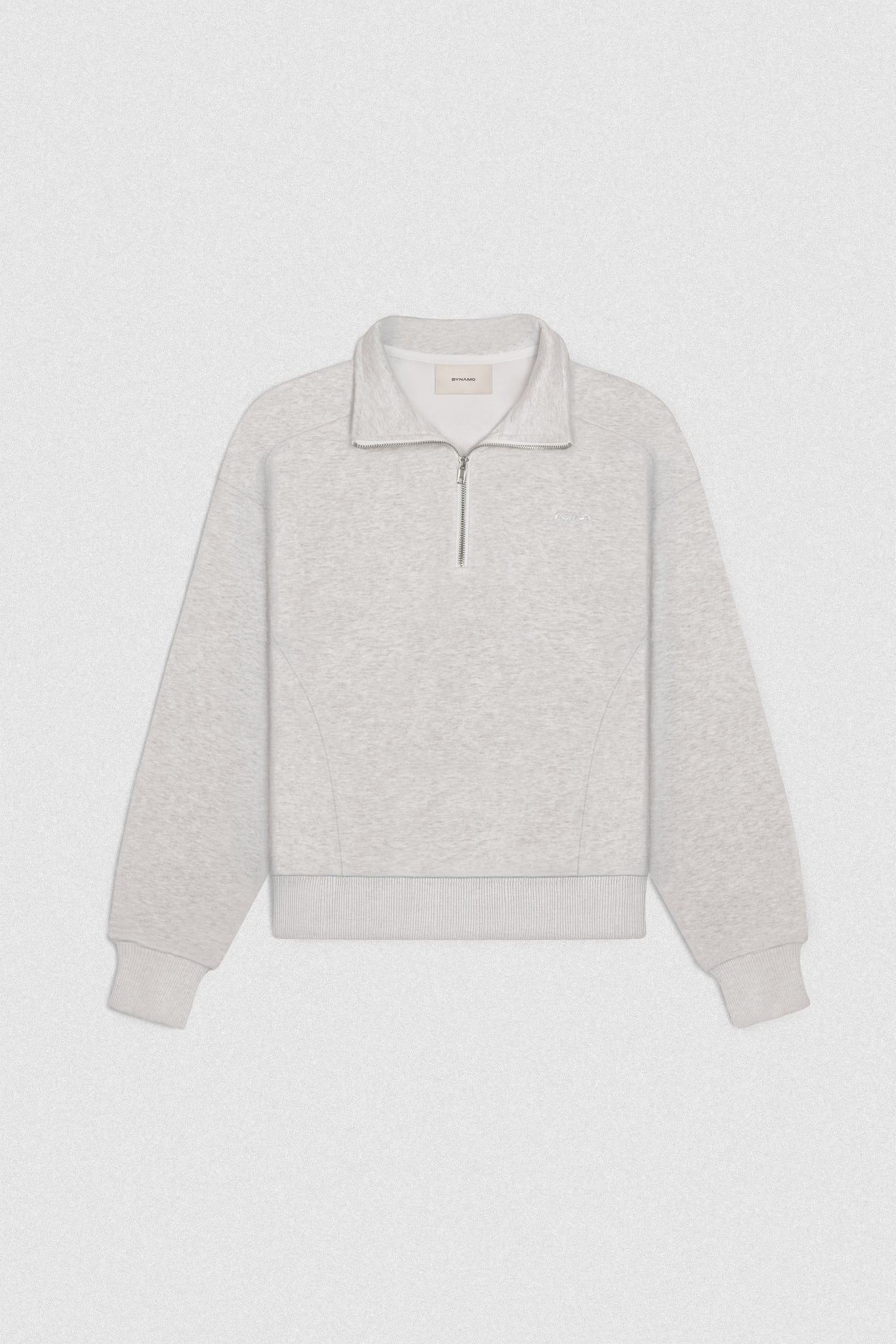 Zip shirt grey